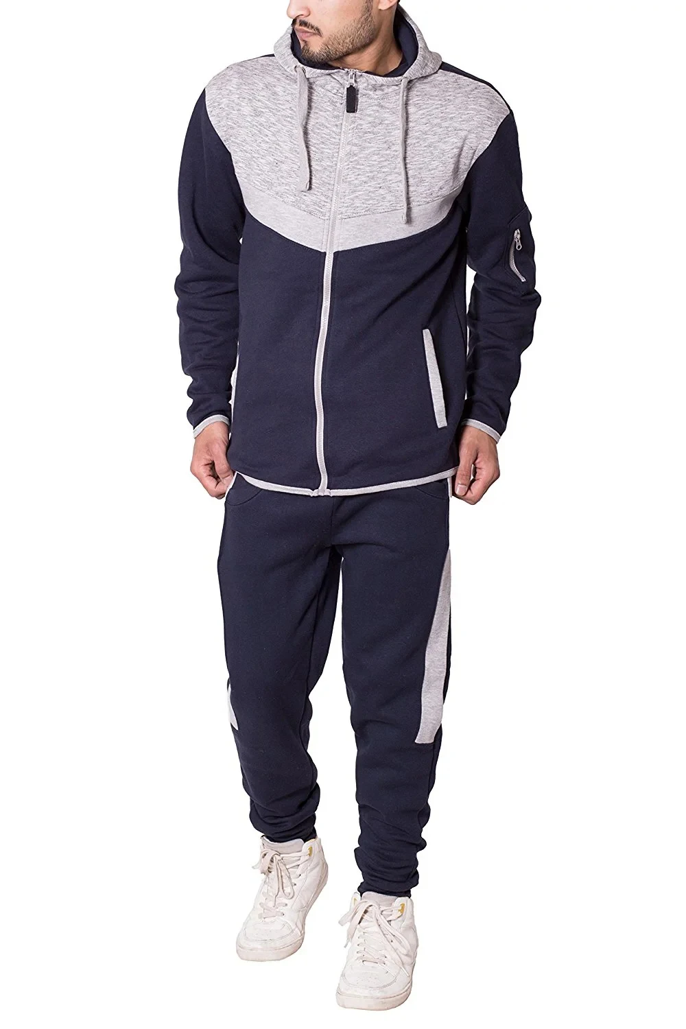High Quality Custom Logo Mens Sweat Suits Tracksuit Sweatsuit With ...