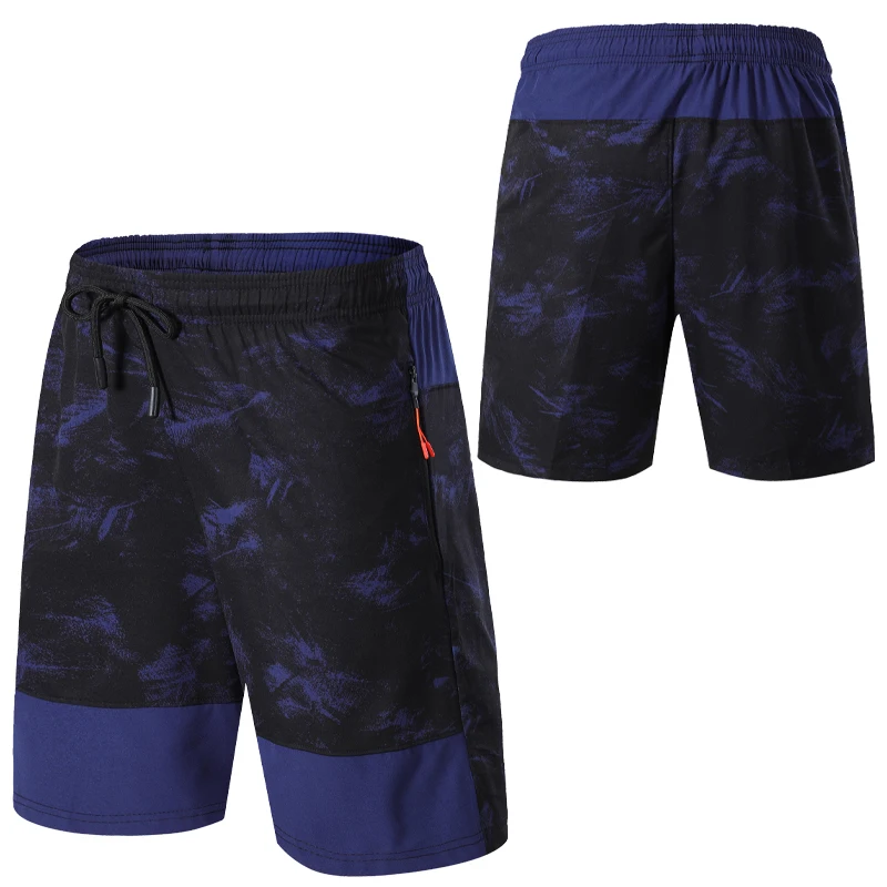 

Quick Drying Running Shorts Men Sports Breathable Drawstring Zipper Pocket Training Gym Jogging Short Loose Men Camouflage Short