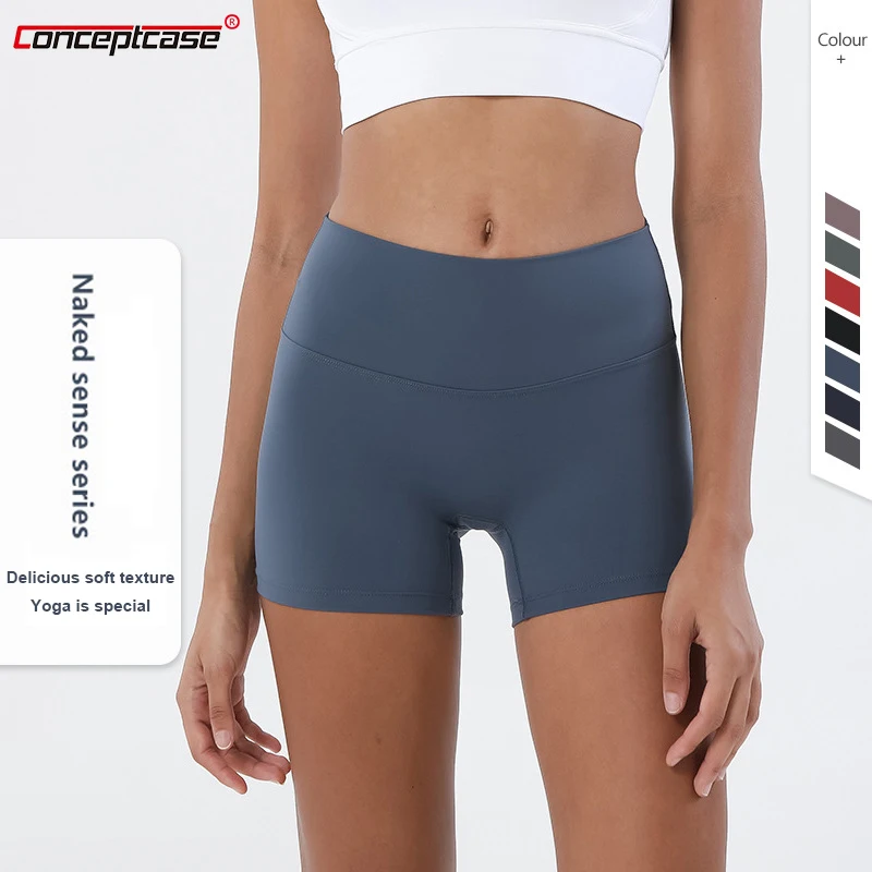 

Gym Fitness Clothing Compression Wear High Waist Scrunch Butt Lift Seamless Yoga Pants Leggings Workout Biker Shorts For Women