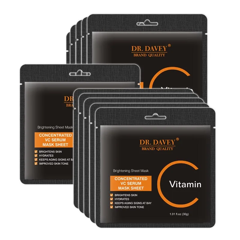 

DR.DAVEY Vitamin C mask Sheet Skin Care Deep Moisturizing Facial mask