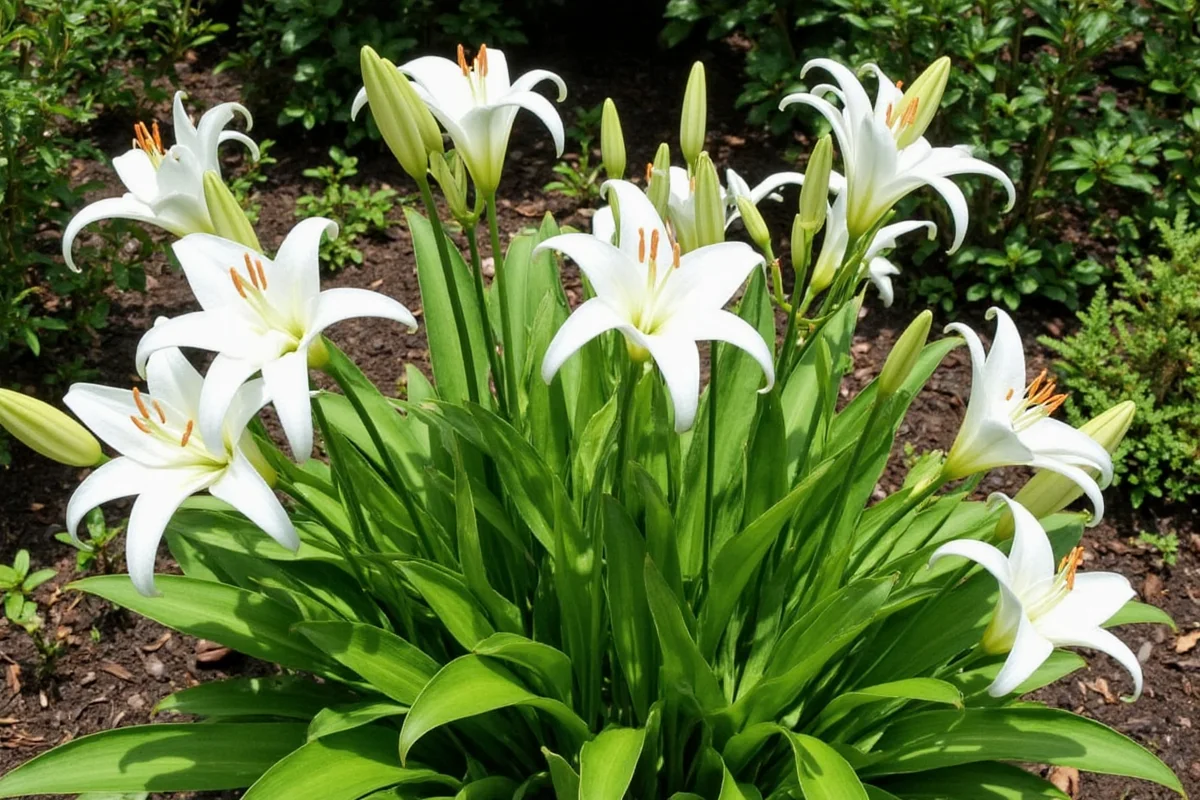 can peace lilies be planted outdoors