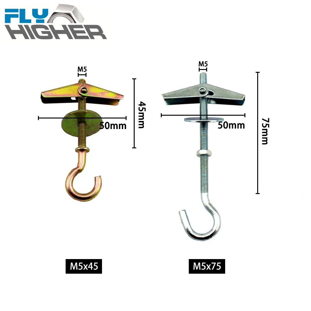 Spring Toggle Anchor With Hook Bolt Buy Spring Toggle With Hook