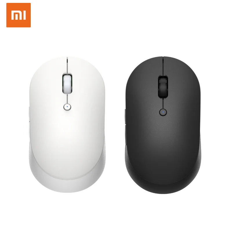 

Global Version Xiaomi Wireless Dual-Mode Mouse Silent Ergonomic BT/ USB connection Side buttons With Battery for Laptop
