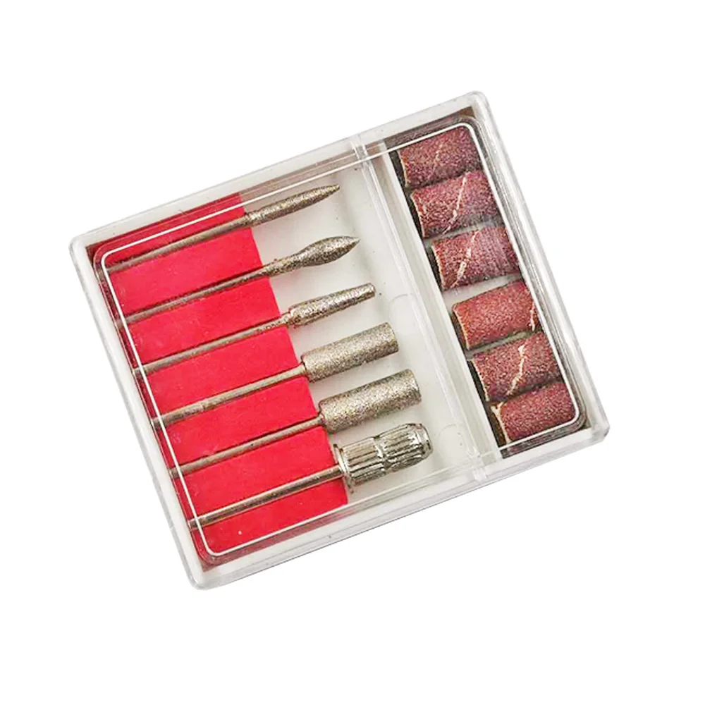 

Nail Drill Machine Vacuum Mini Drill Bit Set, White;pink;yellow;purple;blue;black