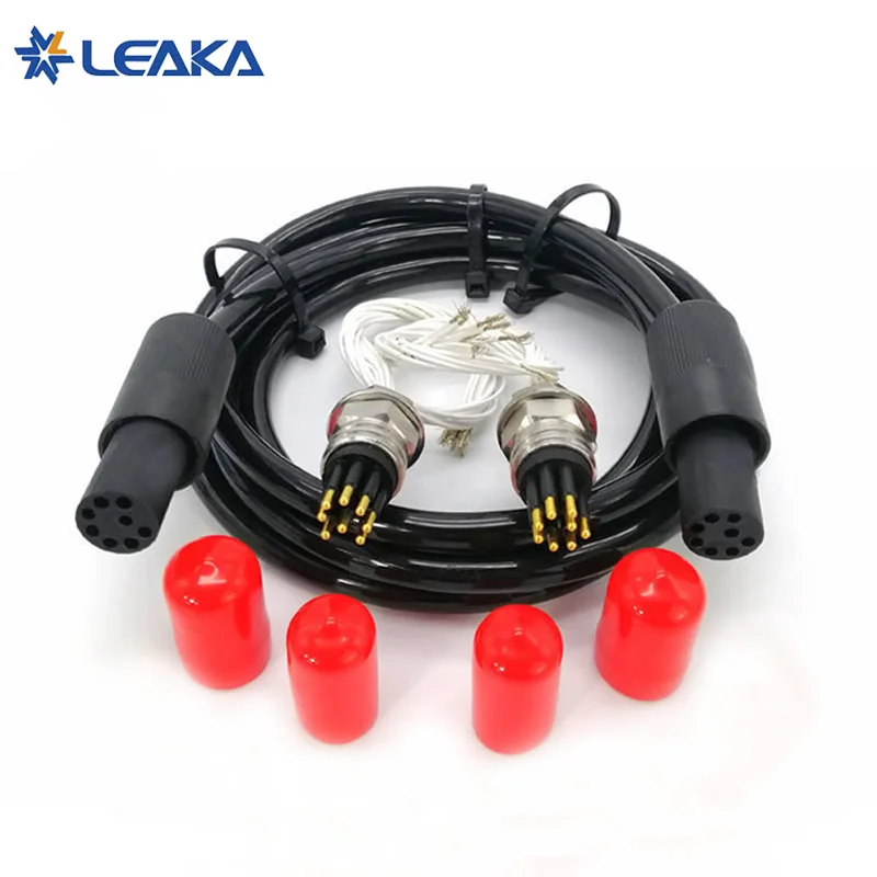 

IP69K marine robot connector double end 8pin female cable MCIL8F MCBH8M subconn micro circular underwater subsea connector