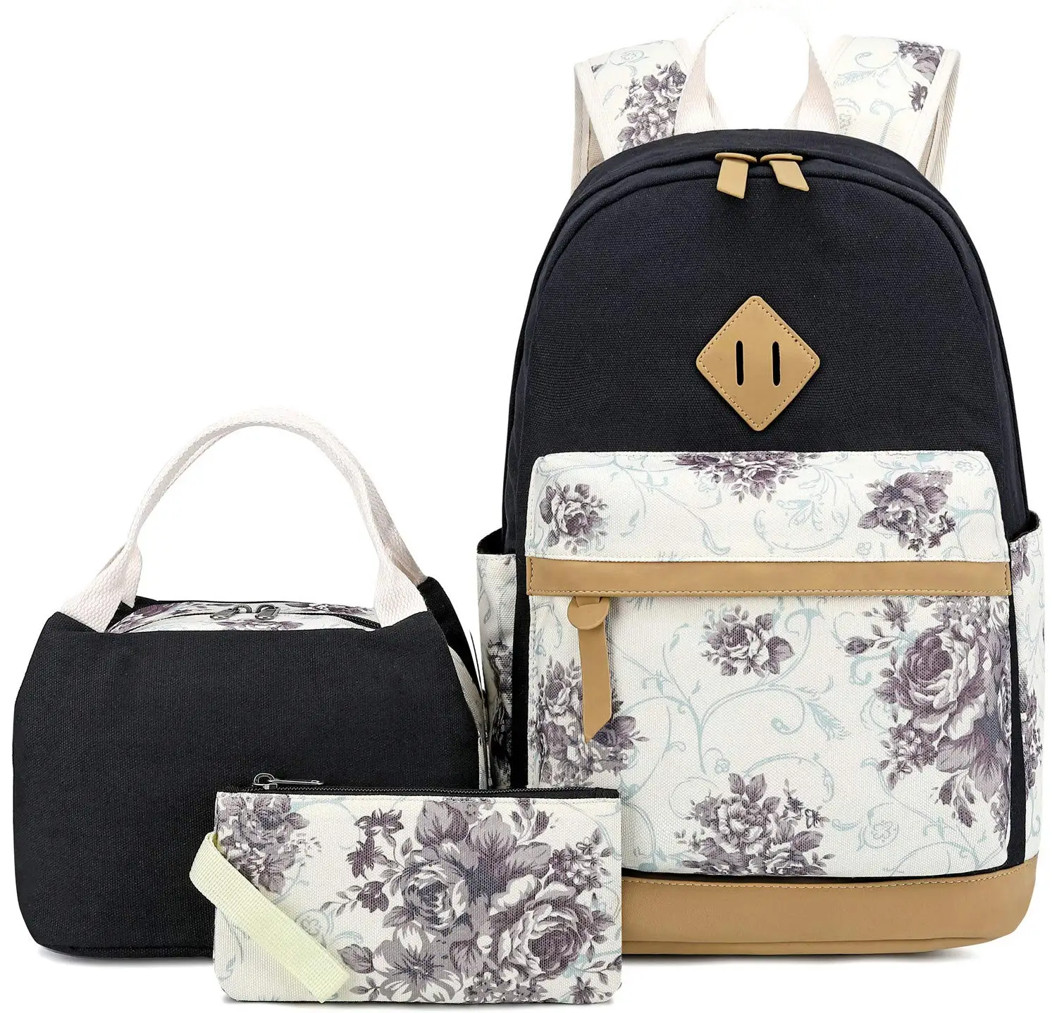 flower bookbags