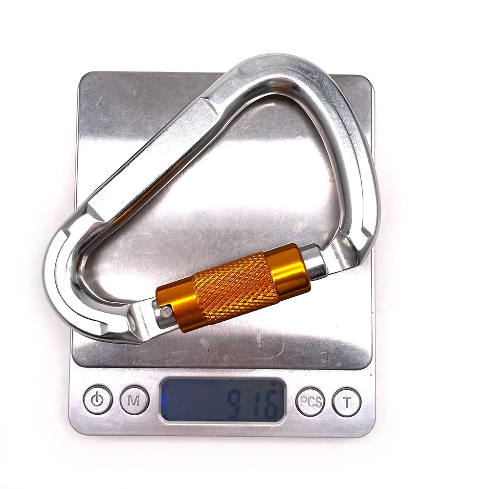 BT-RM36TL Clip Snap 25kn Climbing Carabiner Automatic Locking Rock Safety Mountain Climbing Carabiner