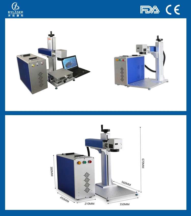 High Marking Speed And Depth Knife Fiber Laser Marking Machine Iron