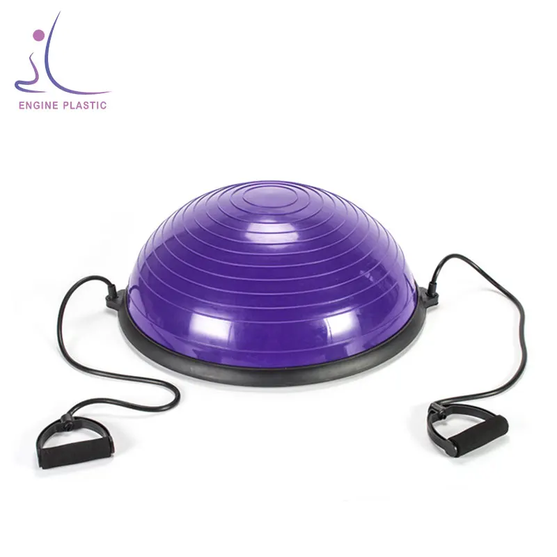 

Anti Burst PVC hemisphere balancing ball balance half ball, Blue, pink, purple or custom