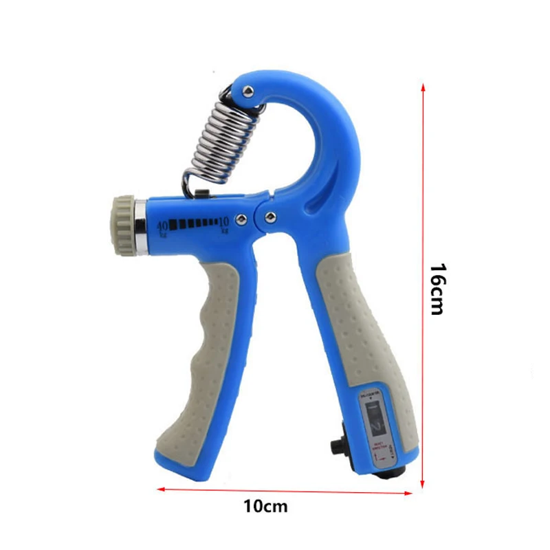 

Real Gym Fitness10-40KG Adjustable Countable Finger Heavy Hand Gripper, Black