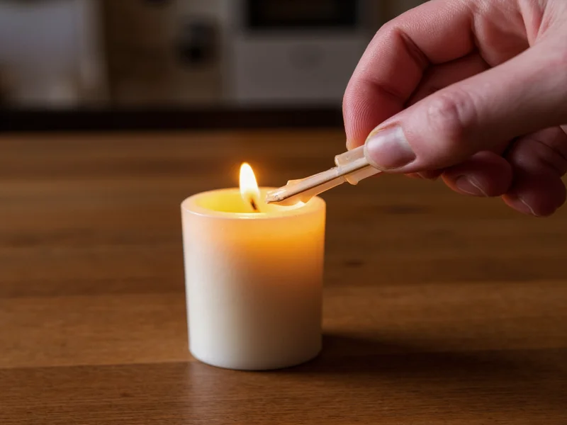 Hand sealing straw tip over candle for DIY dropper construction