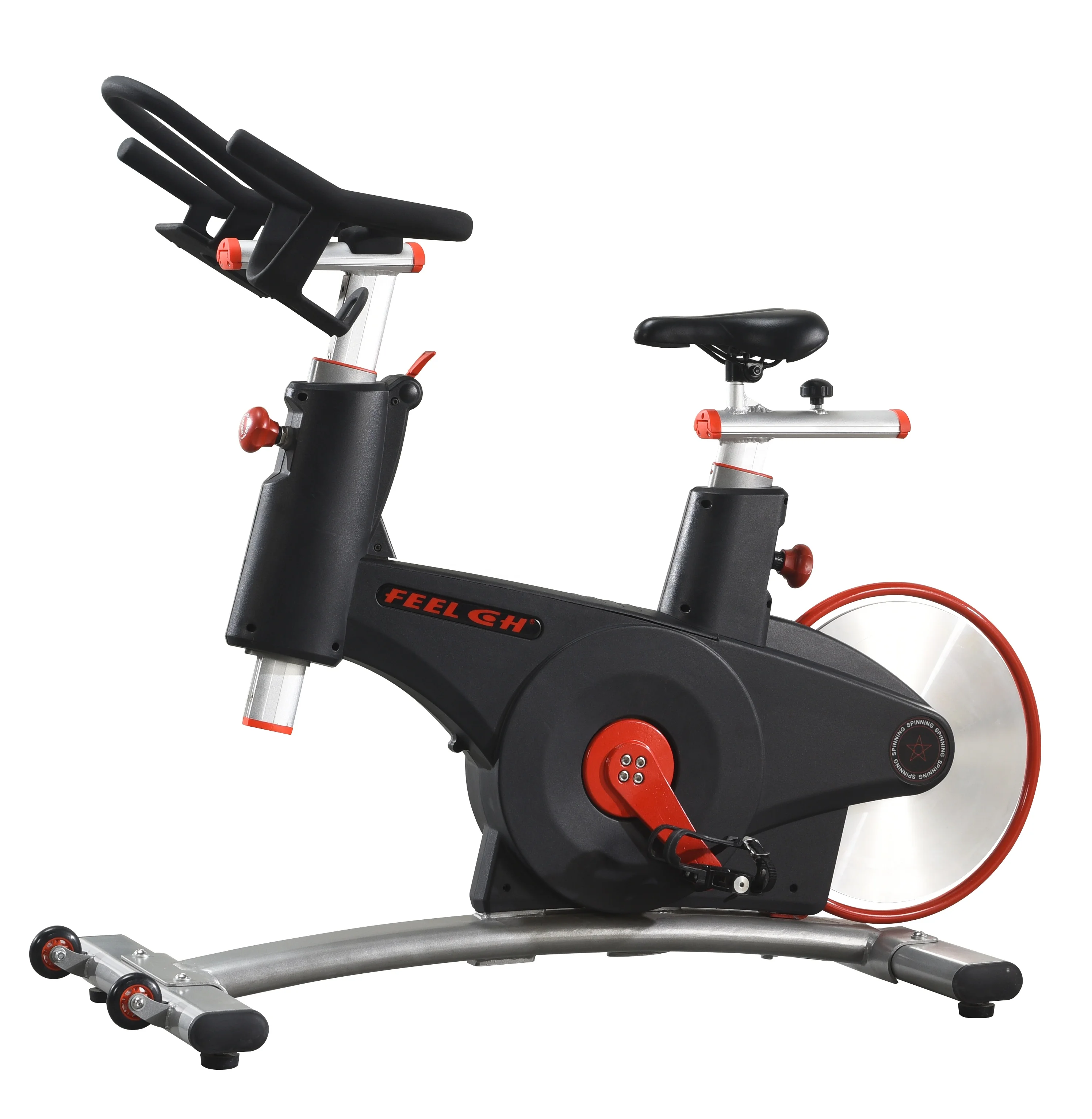 

RUIBU-7002 professional body fit gym master indoor spining exercise spinning bike, Optional