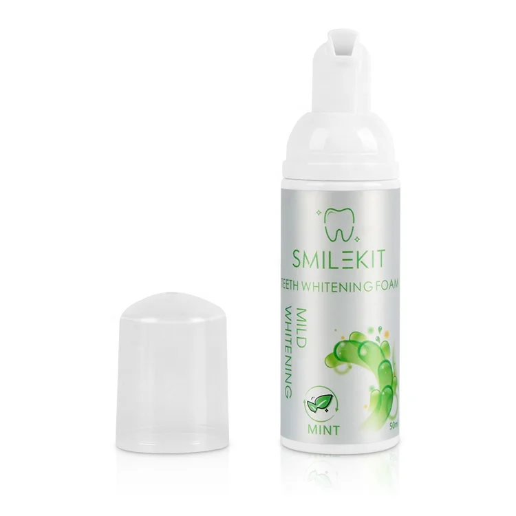 

Stain Removal Teeth Whitening Foam Organic Toothpaste for Tooth Whitening Kit