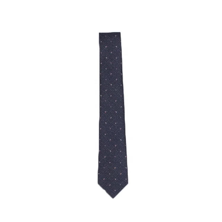 
High Quality Fashion Pattern Necktie Custom Woven Polyester Men Necktie 