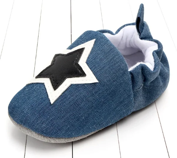 
Boy Soft Sole cotton Infant Prewalker Crib Shoes for babys 