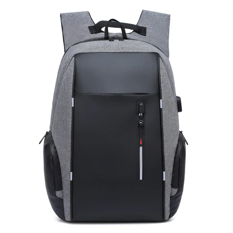 

Custom laptop backpack with USB charging port women men travel bag business backpack