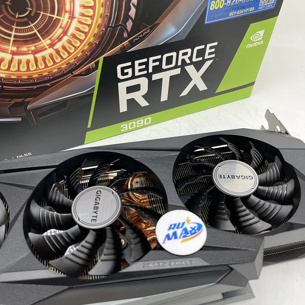 

Brand New Original Gigabyte RTX 3090 GAMING X TRIO 24G Graphics Cards, Block