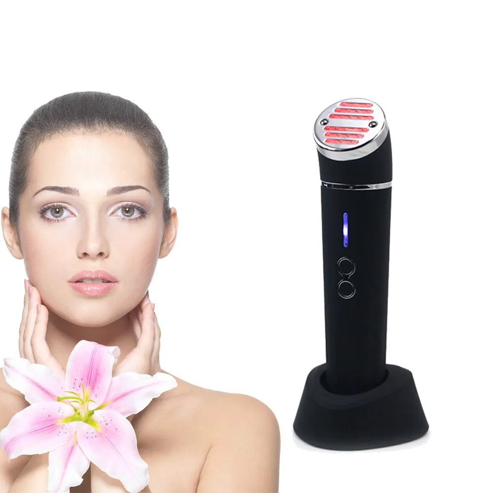 Wholesale OEM service Facial Machine Acne Blue Red LED Light Therapy  Wand for Skin Treatment