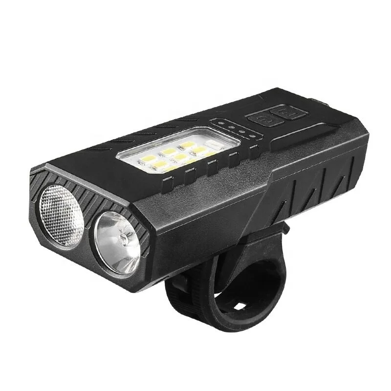 

2022 New Two Installation Ways 2*Osram P8 High Power Mountain Cycling Bike Light Both For Front Handlebar And Tail Seatpost