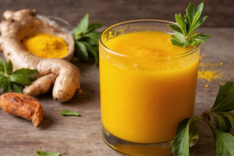 Ginger Turmeric Drink: Science-Backed Benefits & Recipes