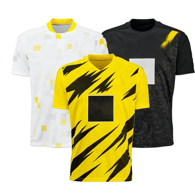 

2020 2021 BVB Die Schwarzgelben Home Third Soccer Football Jersey Wear Top Quality Wholesale Dropshipping Retail
