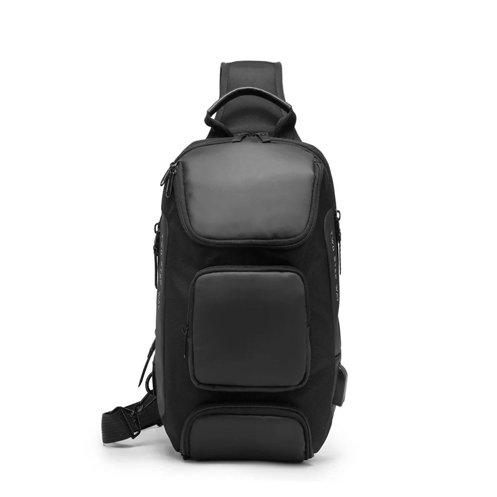 

2022 New Trend Custom Waterproof Chest Pack Business Shoulder Bag High Quality Men Chest Bag