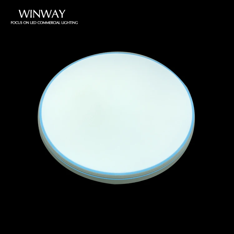 Anti-glare dimmable flushmount circular acrylic ceiling light for home kitchen 3 color september