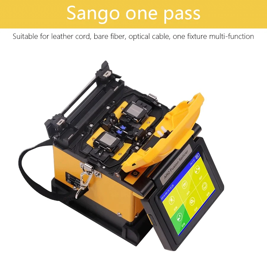 Comway A3 Fiber Optical Splicing Machine Mini 4 Motors Fttx Fusion