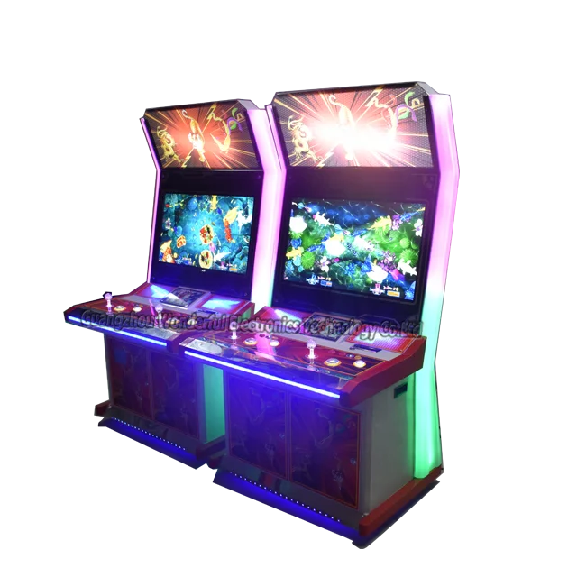 2019 latest usa skilled video slot  fish table game 2 players machine fish hunter 3d ocean hunt