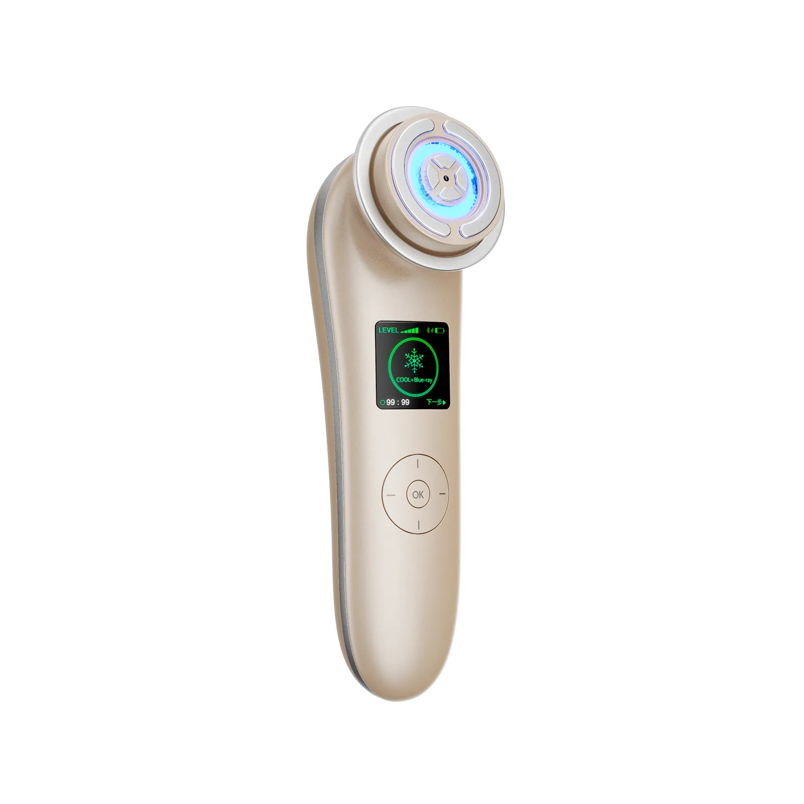 

Kizoku Life Skin Care Rejuvenate Lifting Beauty Device RF Machine Personal Care, Gold