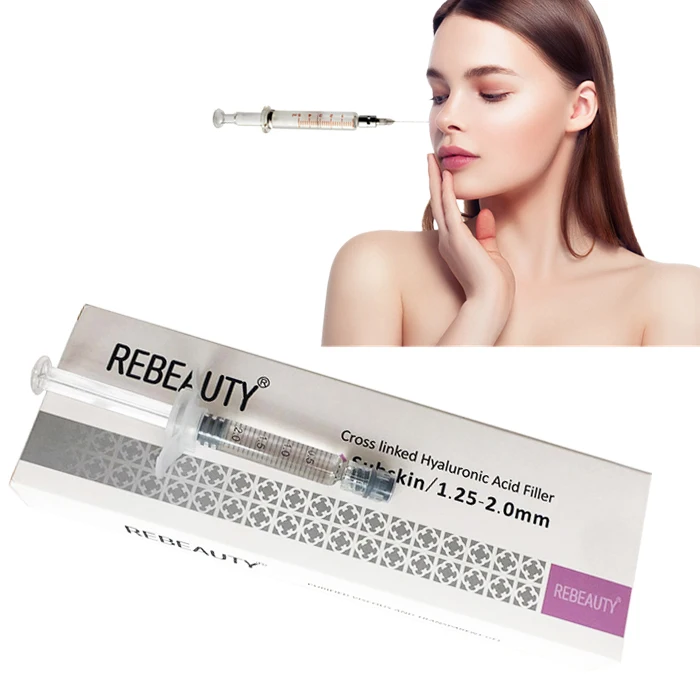 

ReBeauty 2ml Deep Line Nose Filler Hyaluronic Acid Injectable Dermal Fillers For Nose Up, Transparent