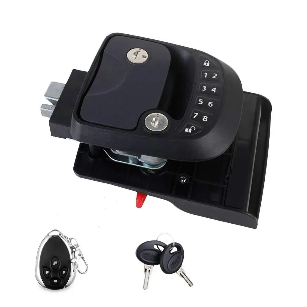 

RVLock Key Fob and RH Compact Keyless Entry Keypad, RV/5th Wheel Lock Accessories, Five colors