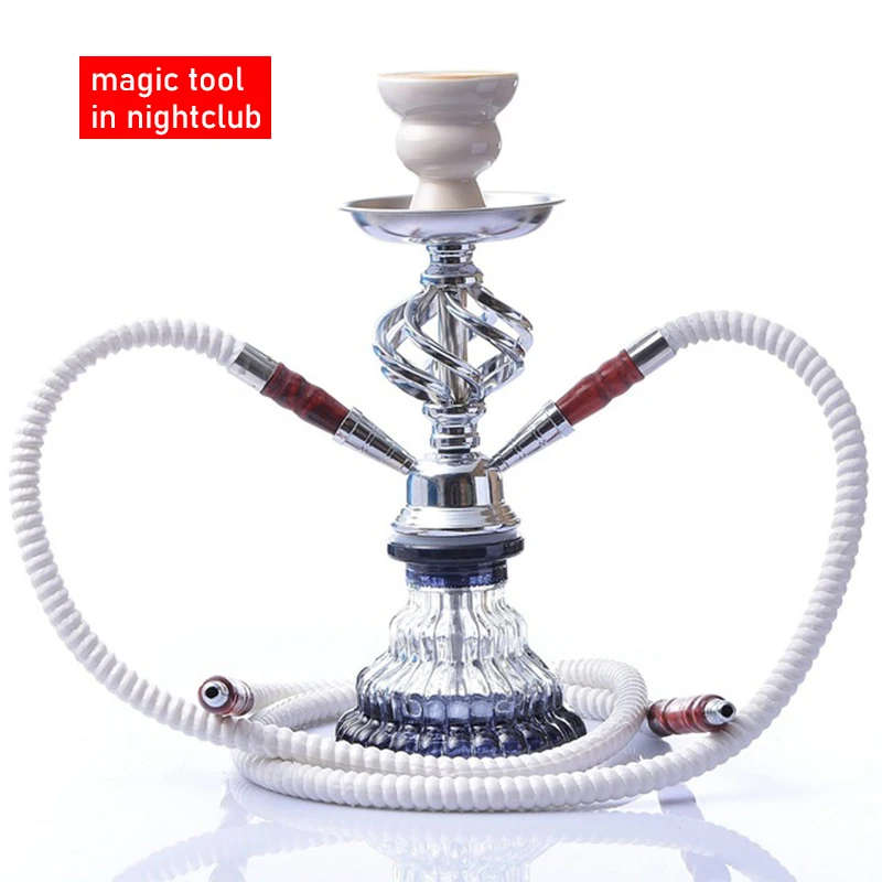 

Russia Hot Selling Stainless Steel Set Gift Box Soft Smoke Shisha Hookah