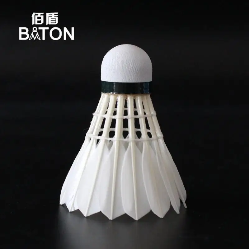 
Factory Supply Super Grade Goose Feather Baton Master equalievent AS50 Badminton Shuttlecock 