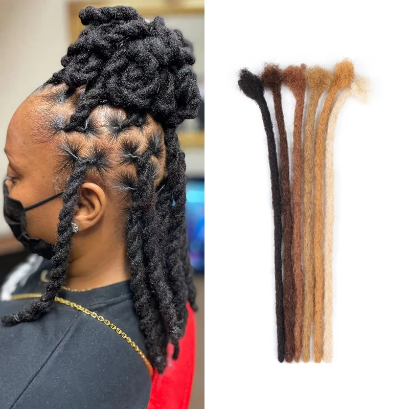 

Vastdreads 0.4 cm dread extensions distressed dreadlocks handmade locs human hair human dreadlocks extensions