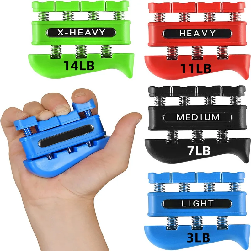 Spring Hand Strengthener Grip Finger Strength Training Resistant LevelPiano Guitar Finger Exerciser