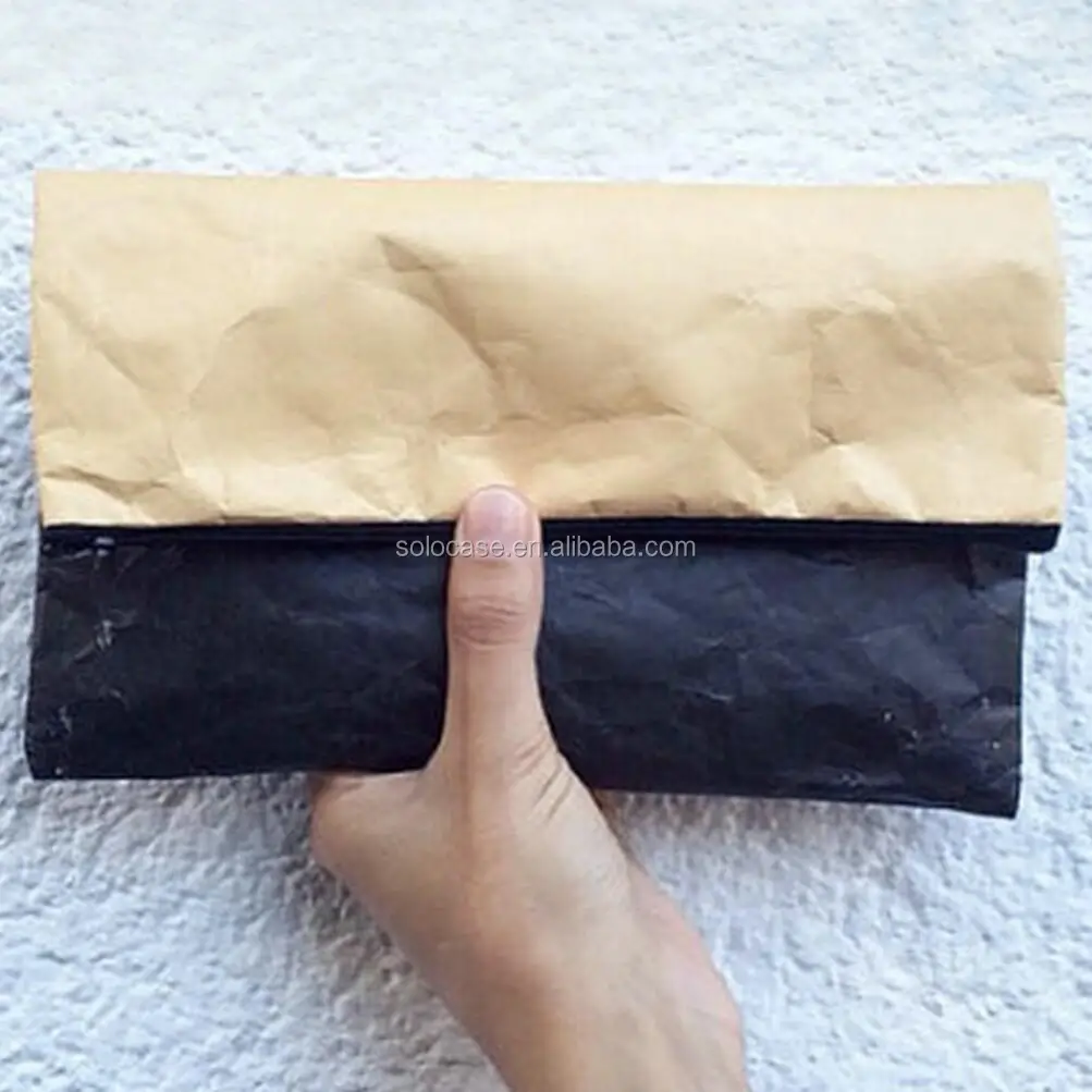 Tyvek Paper Women's Clutch Hand Wallet