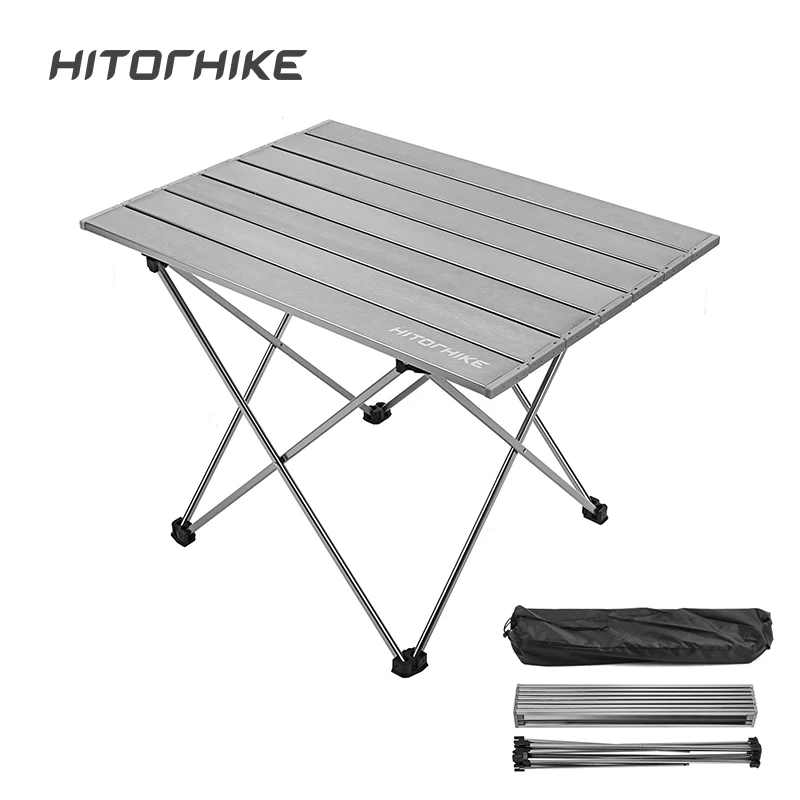

Hitorhike Aluminum folding table outdoor camping furniture picnic foldable tables
