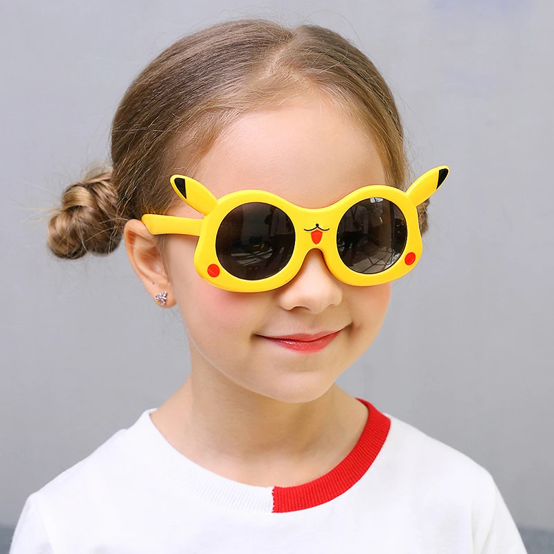 

2020 new arrival kids Pikachu styling Polarized fashion shades sunglasses