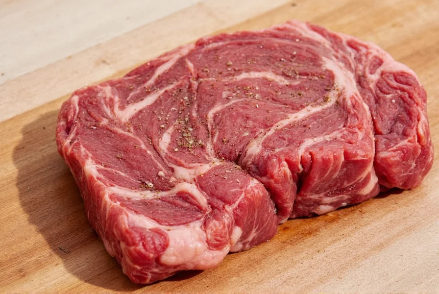 Seasoning beef with spices