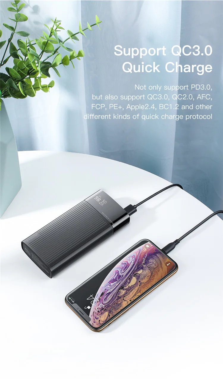 	
power bank mobile charger 20000mah portable