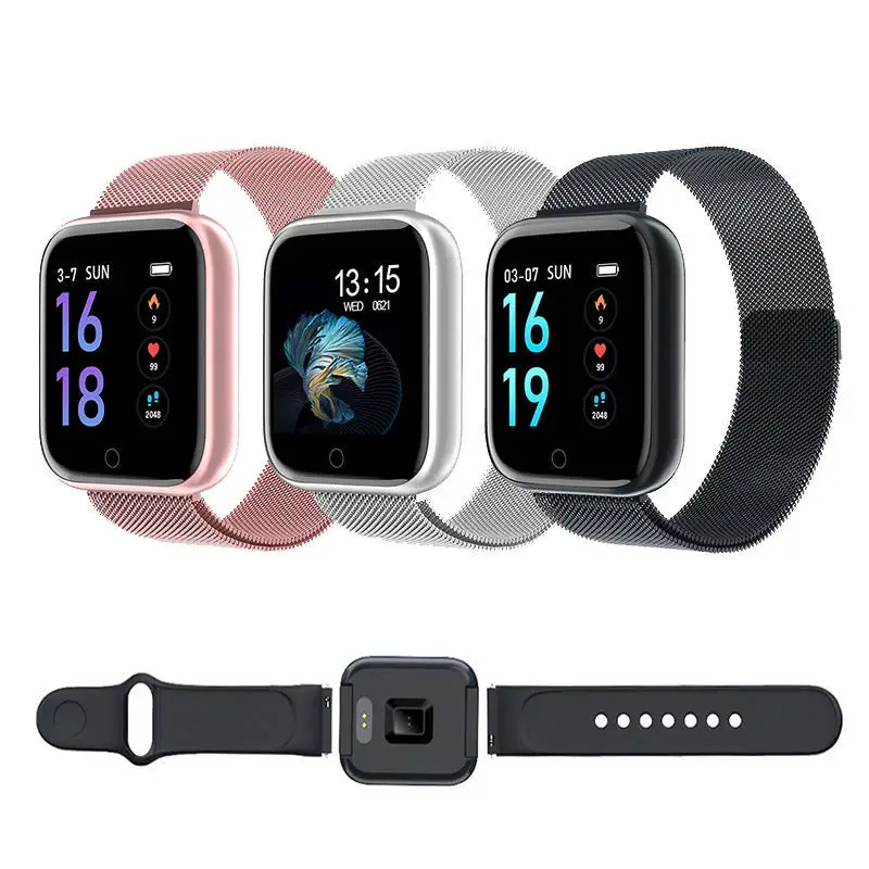 
T80 Smart watch Waterproof Smartwatch 1.3ips T80 Double strap dial switch IP67 waterproof 