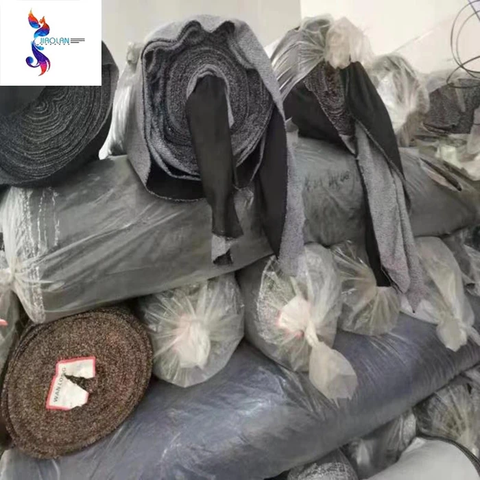 
polyester knitted cheap mixed quality stock fabric 