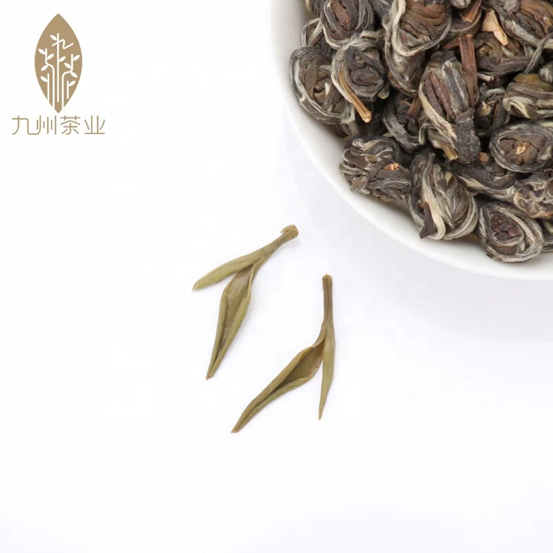 
Wholesale high quality taste sweet Chinese Fujian green tea jasmine green tea 