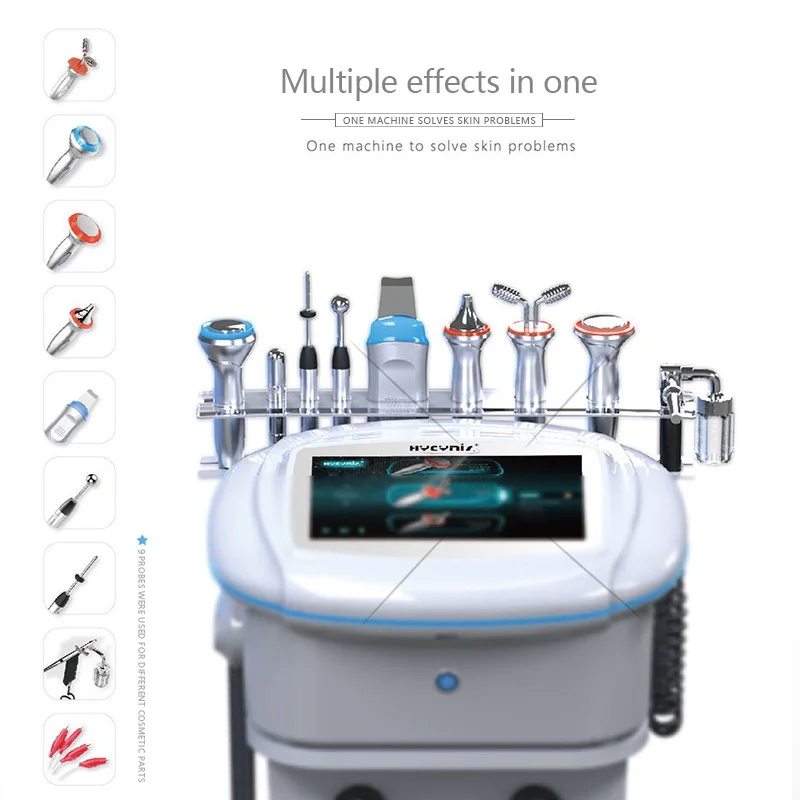 

2021 HYCYNIS UP 1.9 vision beauty facial rejuvenation machine multifunction oxygen jet equipment oxygen machine for skin care, White