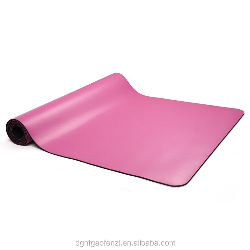 Rubber 6mm Pu Yoga Mats High Quality Eco Friendly Non Slip Natural Yoga