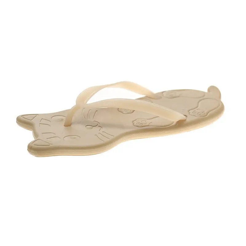 

2021 new style arket flip flops ins cute cartoon household soft bottom flat beach slippers summer wear ladies flip flops