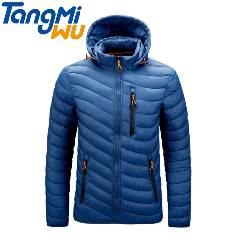 

Factory wholesale fashion winter men's clothing detachable puffer jacket zip up men down jacket winter coat cotton clothes