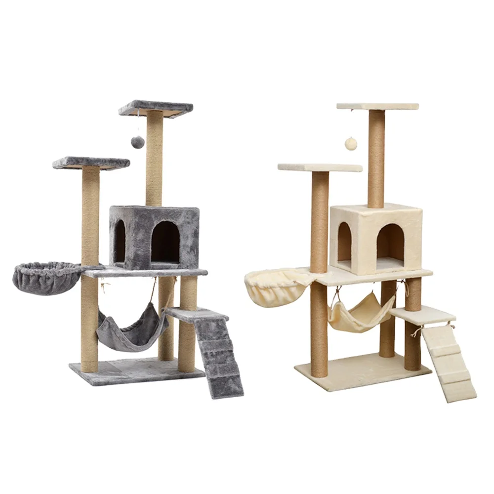 

Cat Scratching Post For The Wall Big Large Cat Scratcher Tree Tower Wooden Cat Tree House, As shown