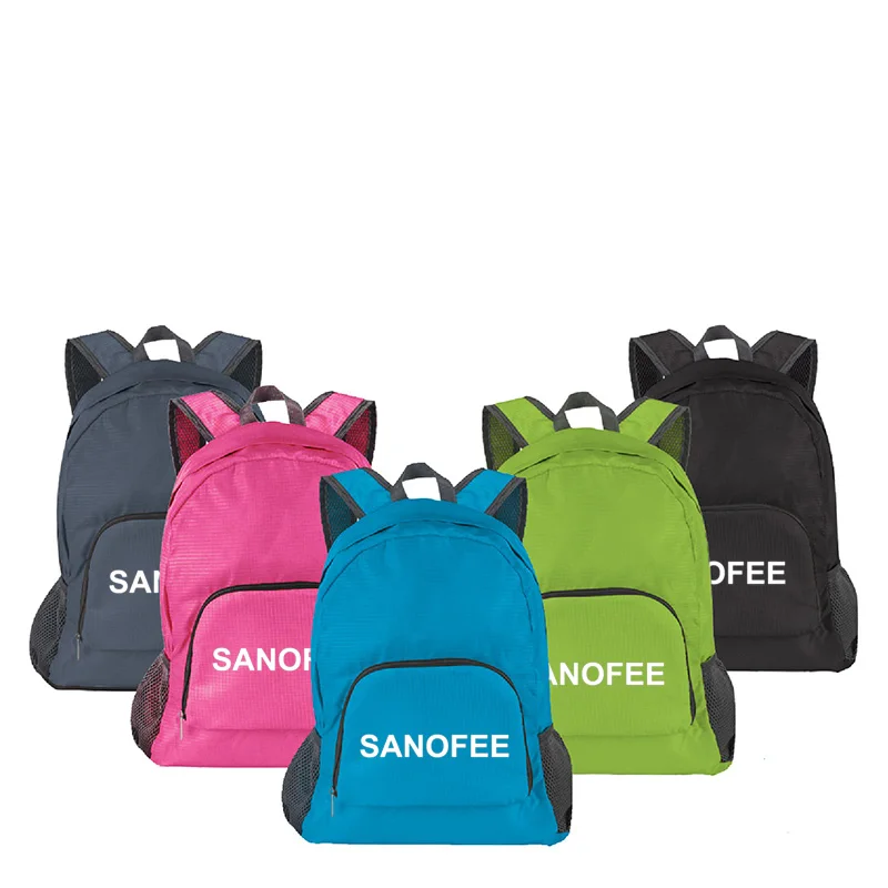 

Collapsible Backpack Waterproof Hiking Daypack 20L Handy Foldable Travel Handbag, Green, black, grey, light blue, orange, rose red